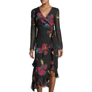 Etro Embroidered Silk Dress Size 8